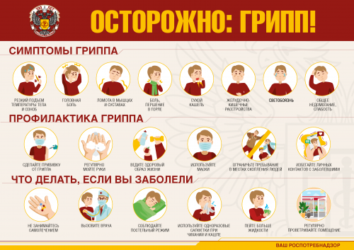 Памятки по профилактике гриппа и ОРВИ